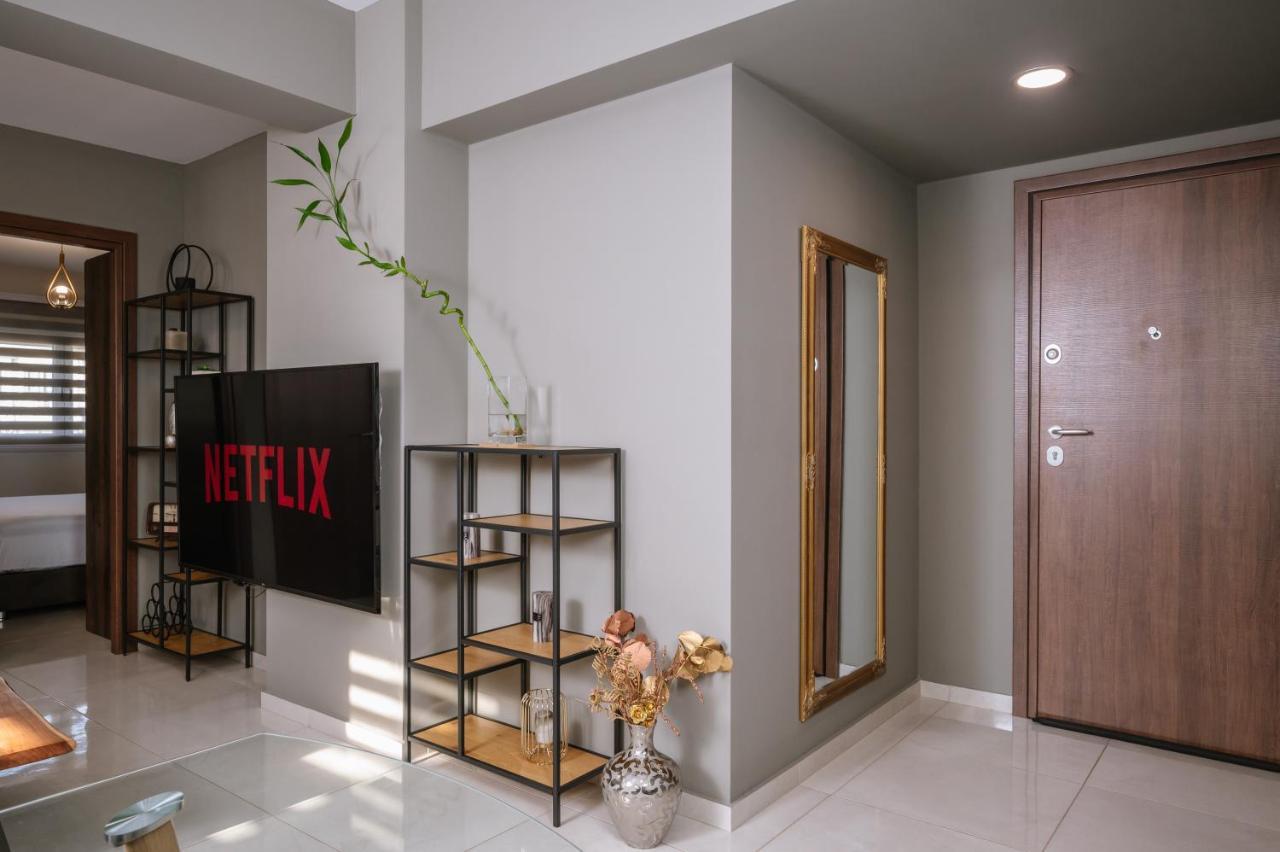 Unique1 - Two Bedroom Private Lux City Apartment Iráclio Exterior foto
